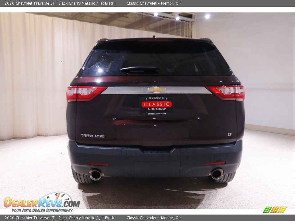 2020 Chevrolet Traverse LT Black Cherry Metallic / Jet Black Photo #19