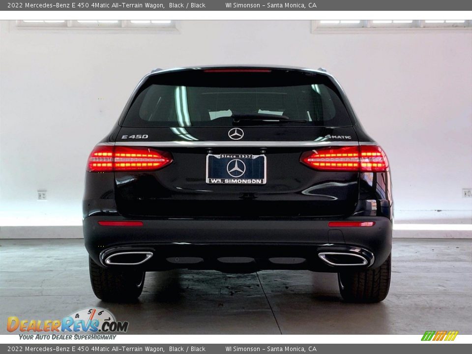 2022 Mercedes-Benz E 450 4Matic All-Terrain Wagon Black / Black Photo #3