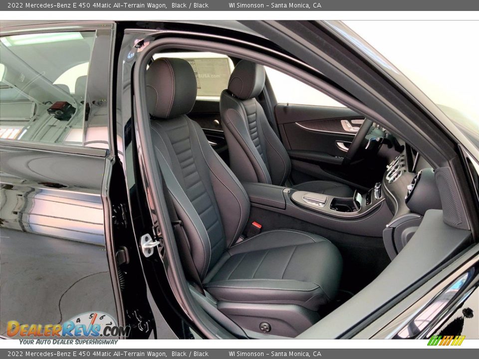 Black Interior - 2022 Mercedes-Benz E 450 4Matic All-Terrain Wagon Photo #5
