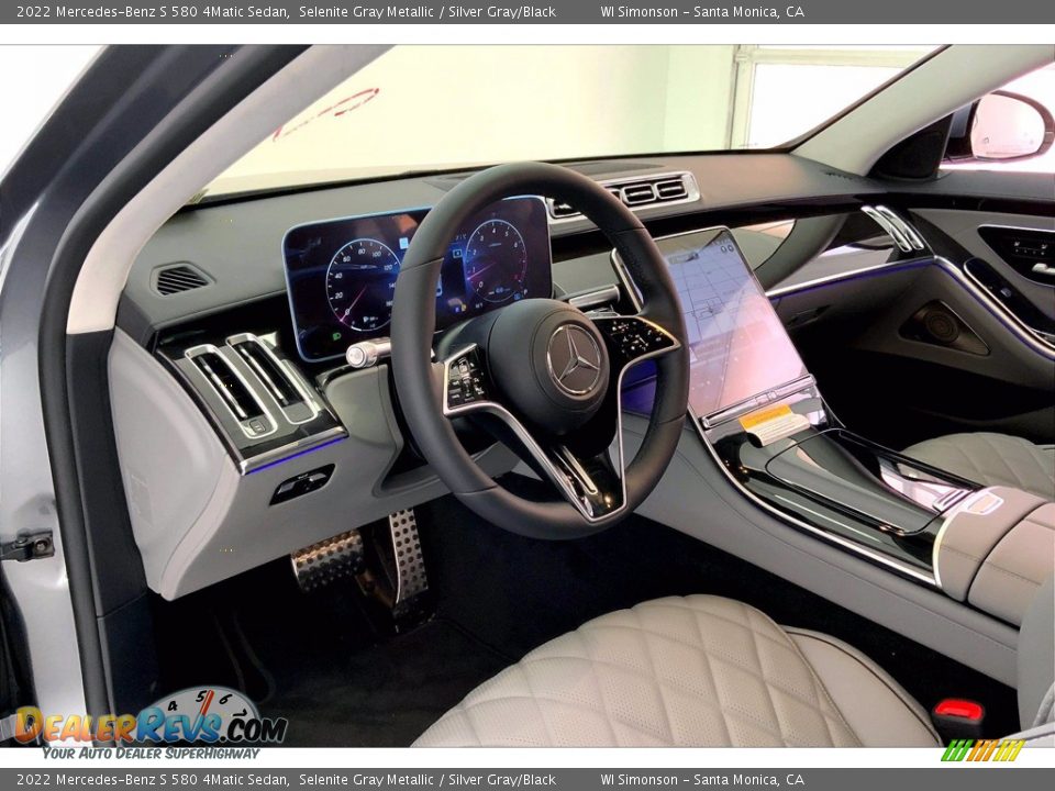 Front Seat of 2022 Mercedes-Benz S 580 4Matic Sedan Photo #4