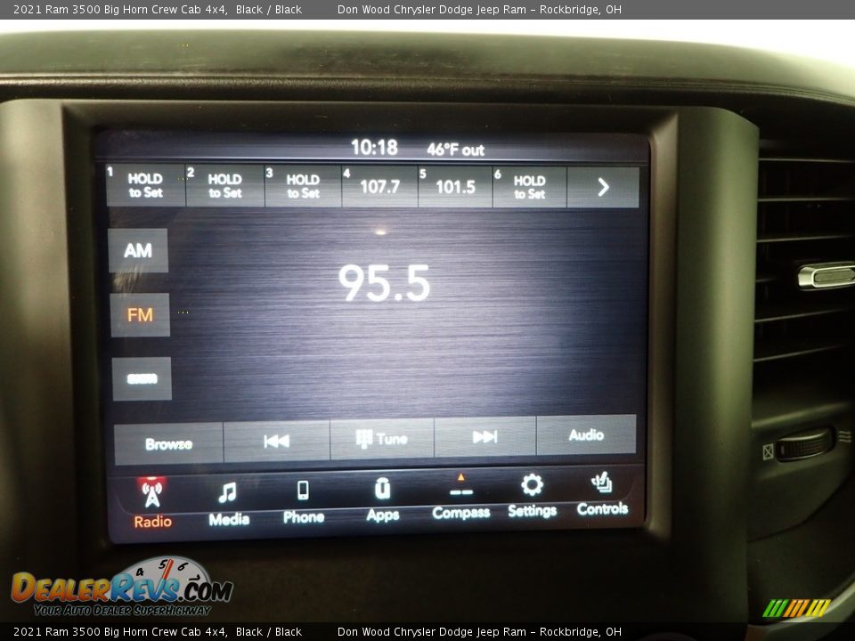 2021 Ram 3500 Big Horn Crew Cab 4x4 Black / Black Photo #2