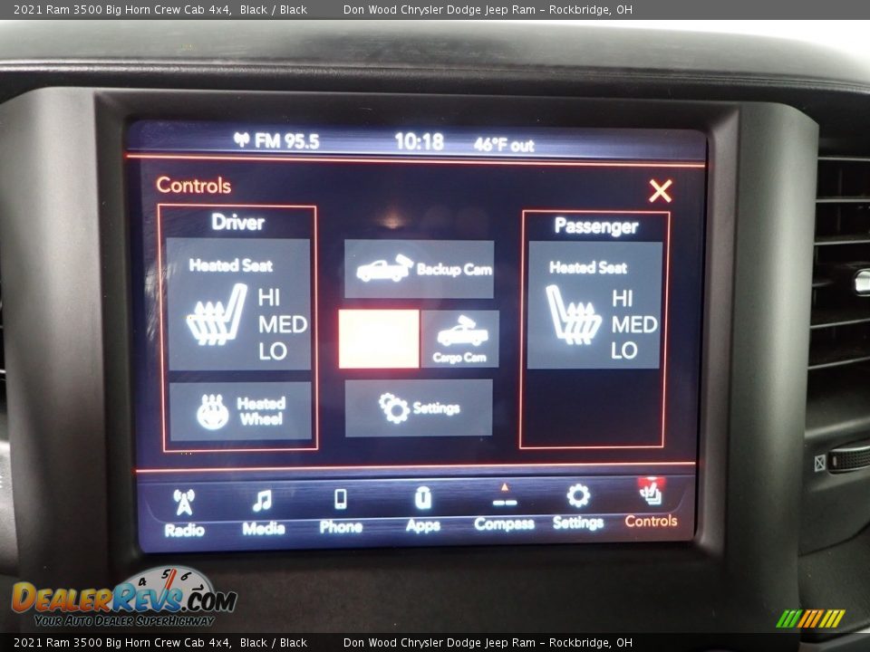 2021 Ram 3500 Big Horn Crew Cab 4x4 Black / Black Photo #3