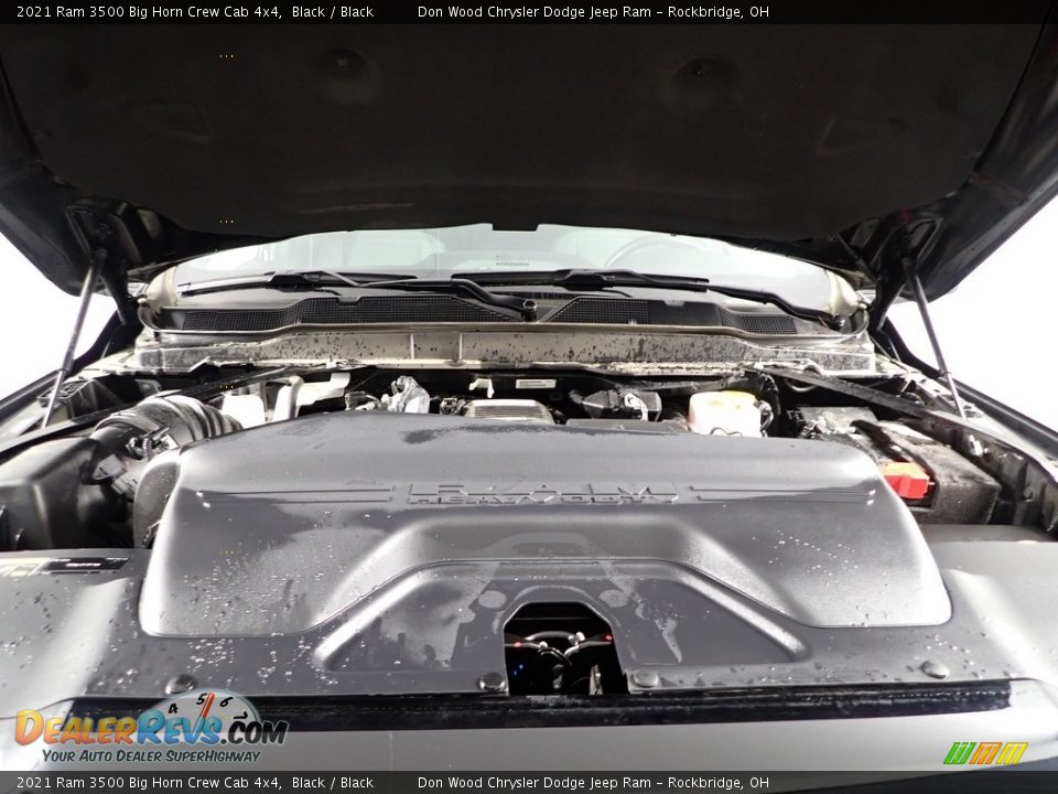 2021 Ram 3500 Big Horn Crew Cab 4x4 Black / Black Photo #7