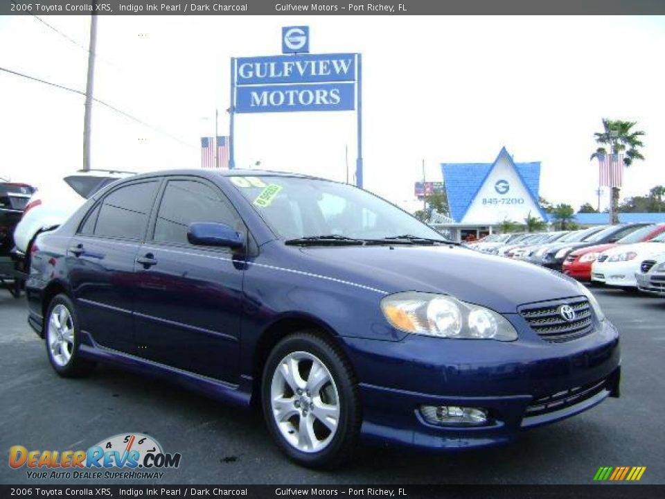 2006 Toyota Corolla XRS Indigo Ink Pearl / Dark Charcoal Photo #1