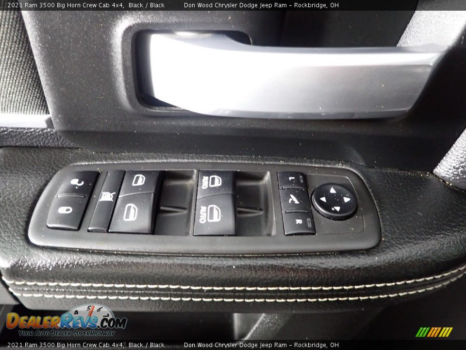 2021 Ram 3500 Big Horn Crew Cab 4x4 Black / Black Photo #14