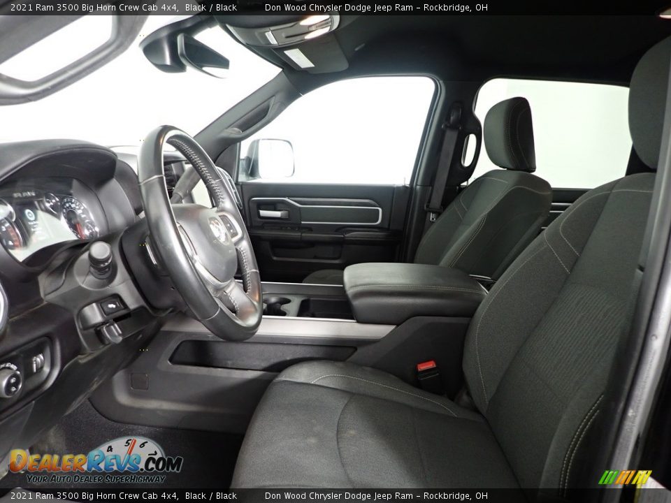 2021 Ram 3500 Big Horn Crew Cab 4x4 Black / Black Photo #15