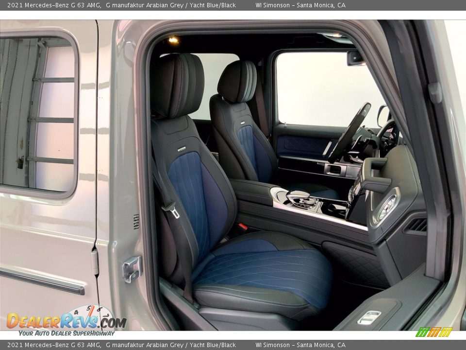 Yacht Blue/Black Interior - 2021 Mercedes-Benz G 63 AMG Photo #5