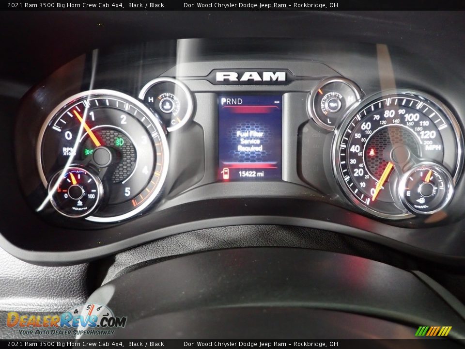 2021 Ram 3500 Big Horn Crew Cab 4x4 Black / Black Photo #20