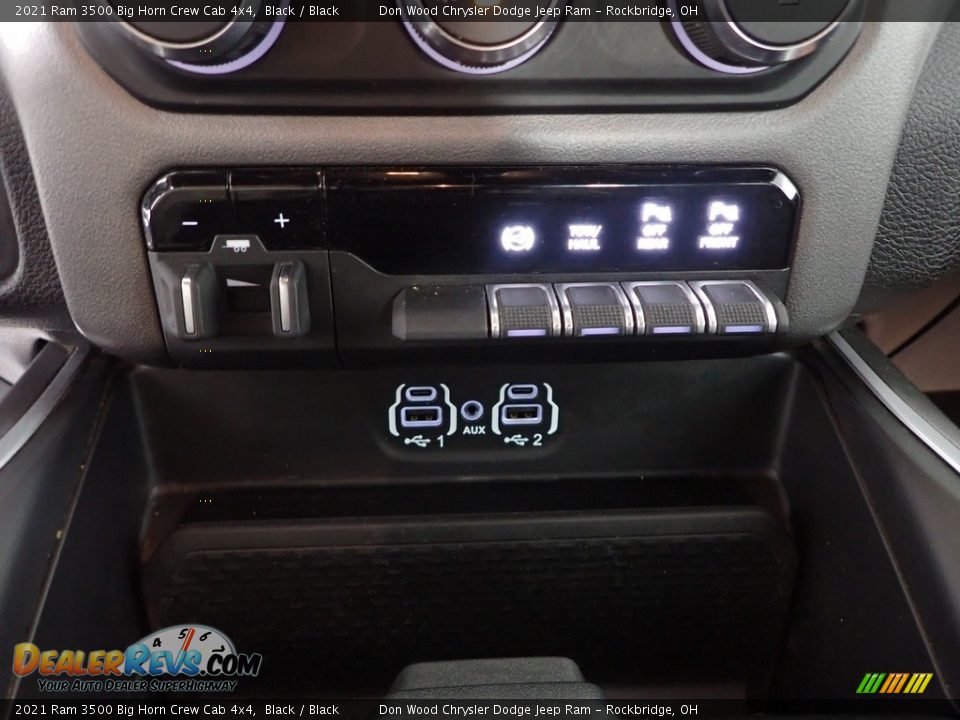 2021 Ram 3500 Big Horn Crew Cab 4x4 Black / Black Photo #22