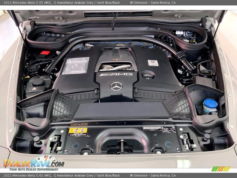 2021 Mercedes-Benz G 63 AMG 4.0 Liter DI biturbo DOHC 32-Valve VVT V8 Engine Photo #9