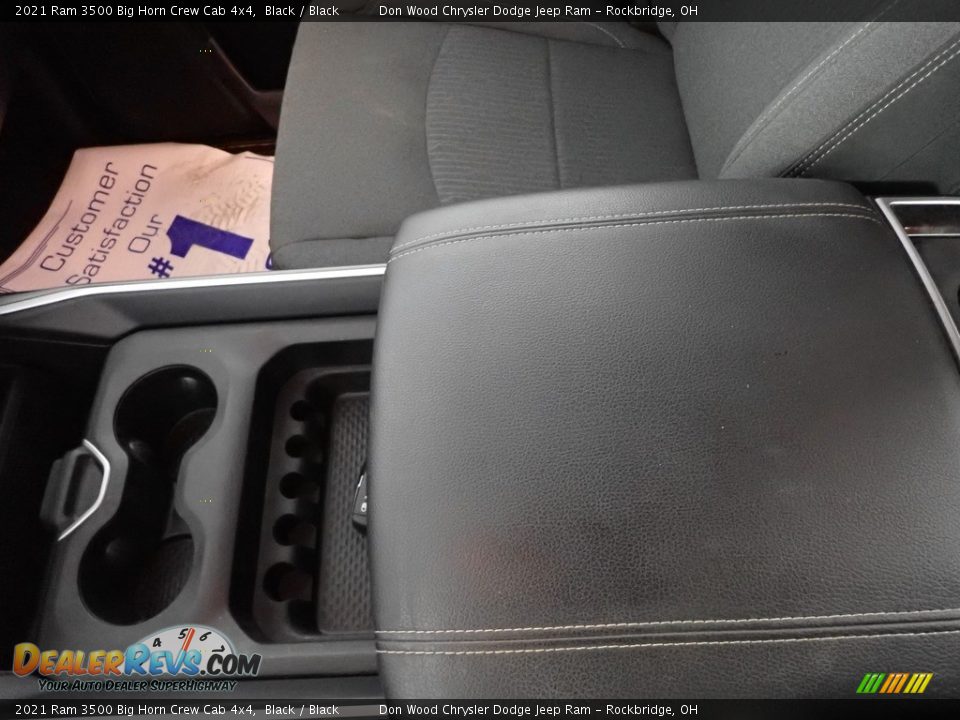 2021 Ram 3500 Big Horn Crew Cab 4x4 Black / Black Photo #23