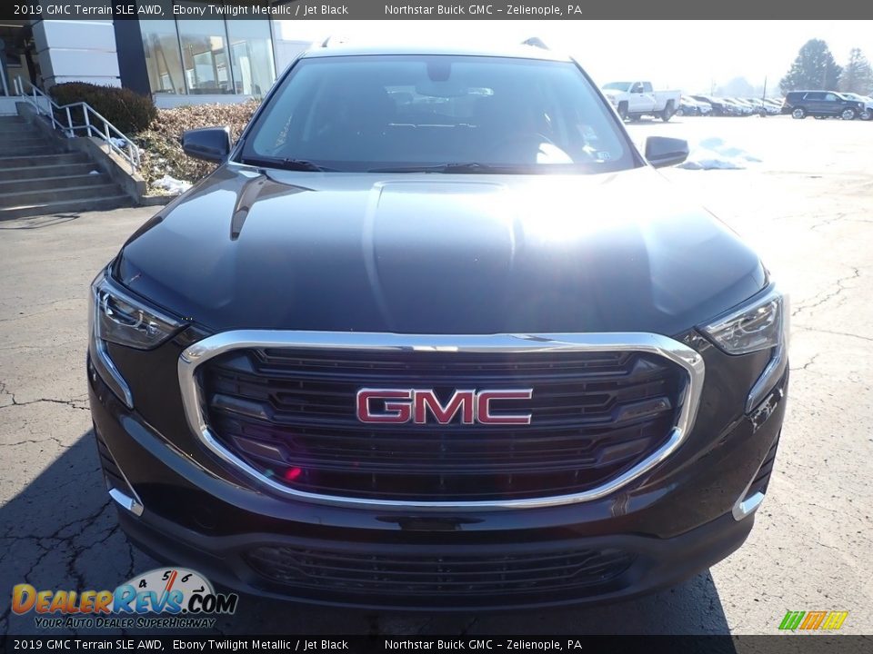 2019 GMC Terrain SLE AWD Ebony Twilight Metallic / Jet Black Photo #3