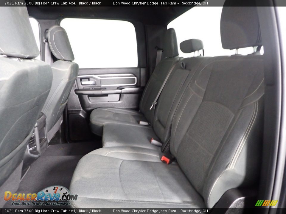 2021 Ram 3500 Big Horn Crew Cab 4x4 Black / Black Photo #27