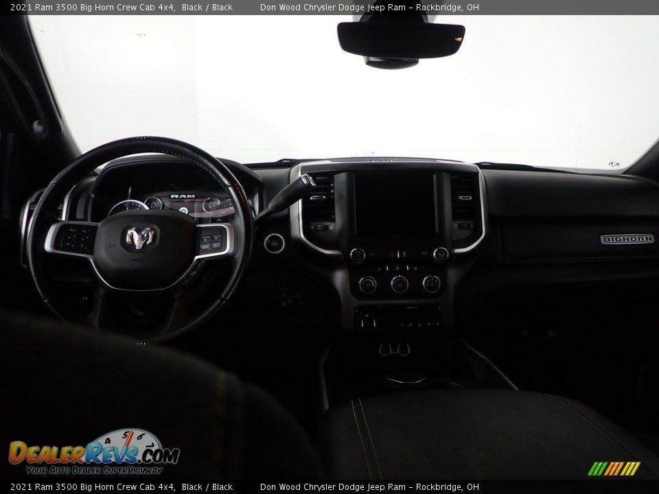 2021 Ram 3500 Big Horn Crew Cab 4x4 Black / Black Photo #28