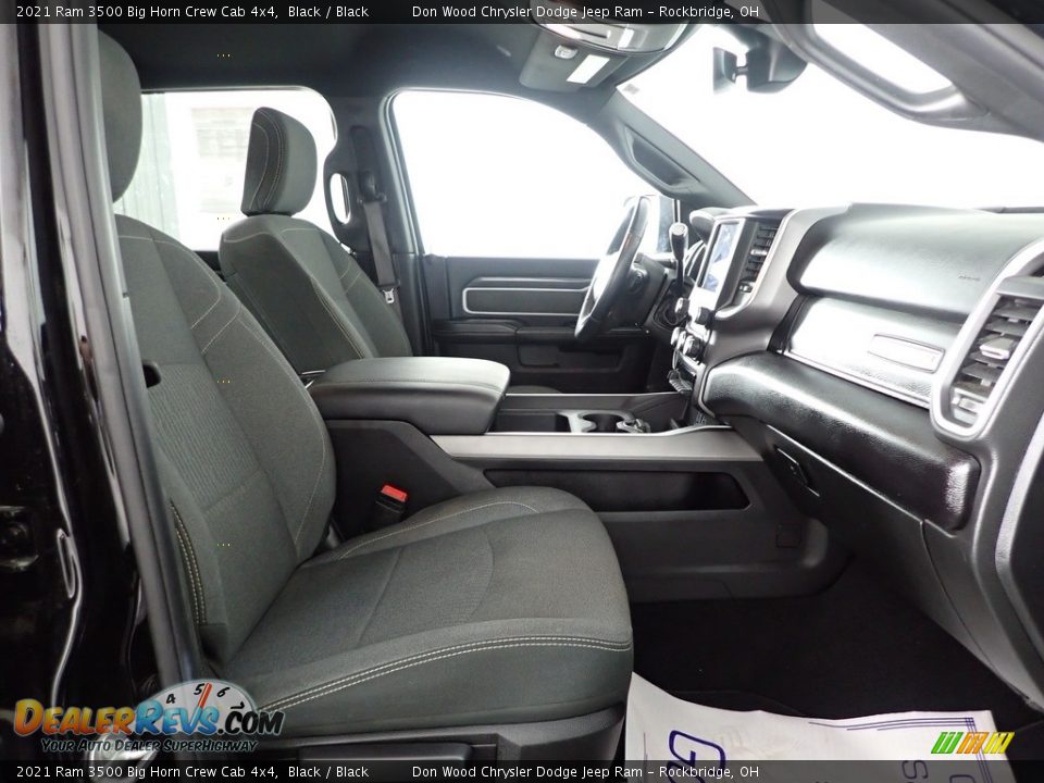 2021 Ram 3500 Big Horn Crew Cab 4x4 Black / Black Photo #30