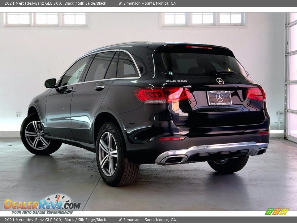 2021 Mercedes-Benz GLC 300 Black / Silk Beige/Black Photo #2