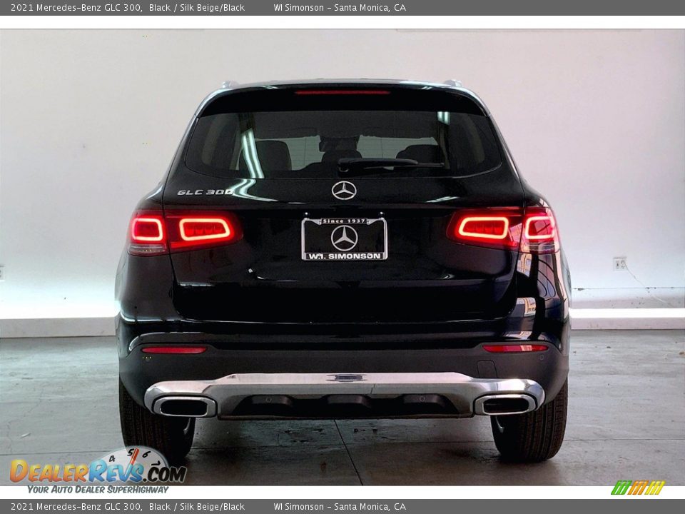 2021 Mercedes-Benz GLC 300 Black / Silk Beige/Black Photo #3