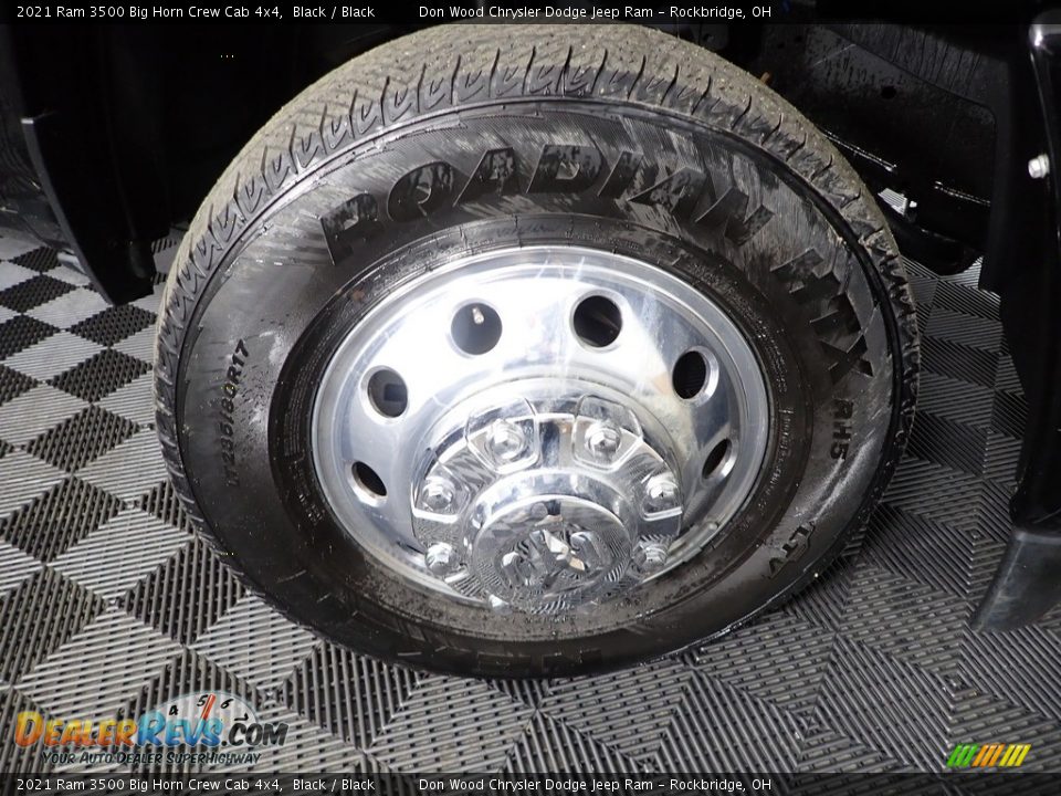2021 Ram 3500 Big Horn Crew Cab 4x4 Black / Black Photo #34