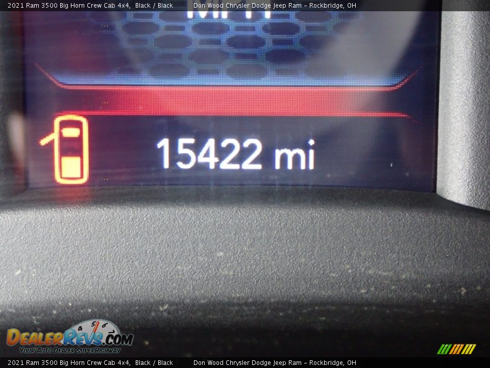 2021 Ram 3500 Big Horn Crew Cab 4x4 Black / Black Photo #35