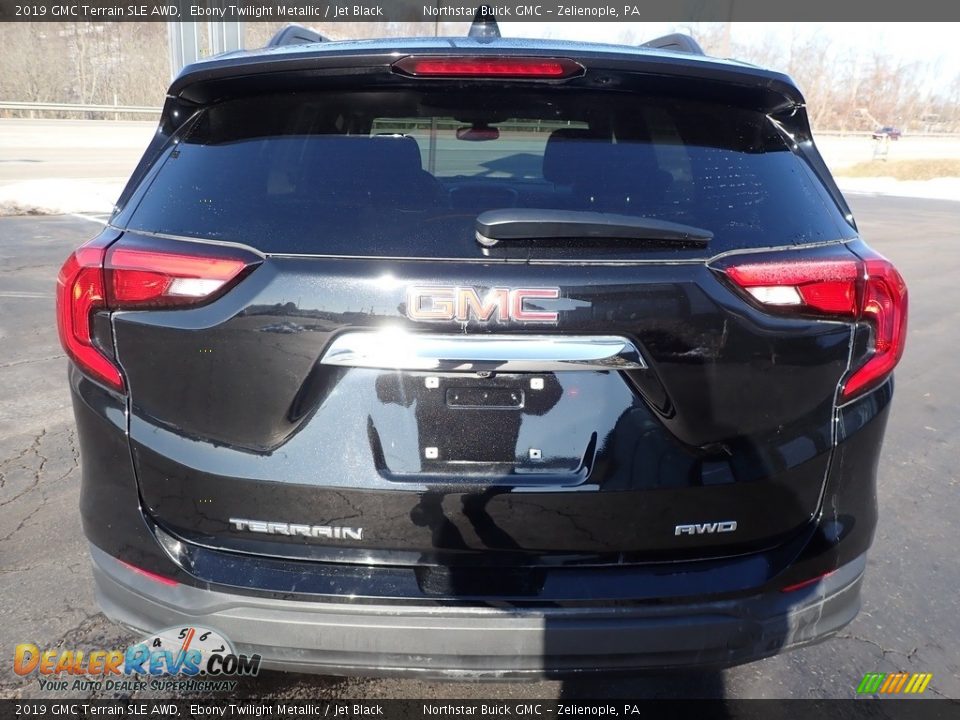 2019 GMC Terrain SLE AWD Ebony Twilight Metallic / Jet Black Photo #10