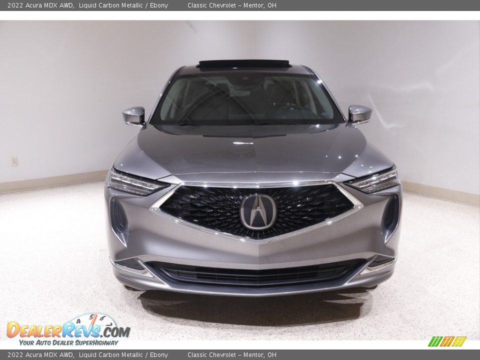 2022 Acura MDX AWD Liquid Carbon Metallic / Ebony Photo #2