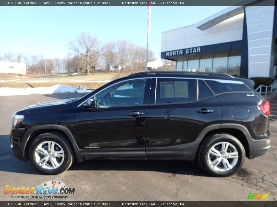 2019 GMC Terrain SLE AWD Ebony Twilight Metallic / Jet Black Photo #13