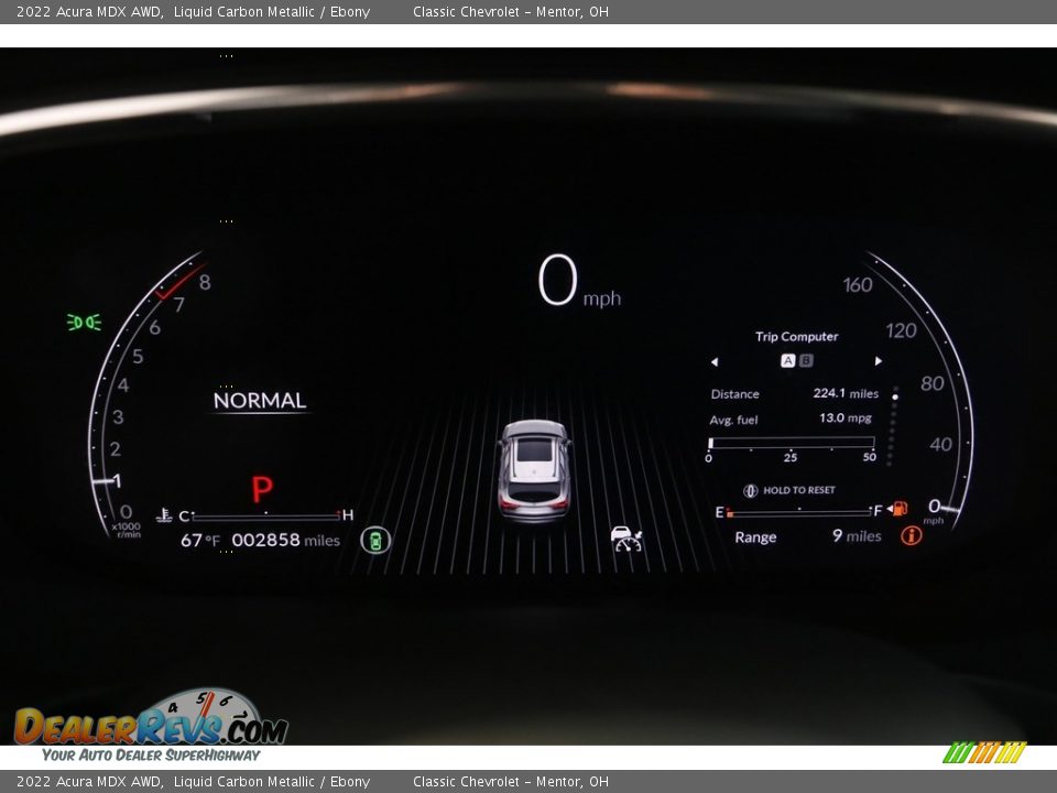 2022 Acura MDX AWD Gauges Photo #9