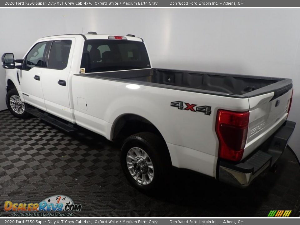 2020 Ford F350 Super Duty XLT Crew Cab 4x4 Oxford White / Medium Earth Gray Photo #11