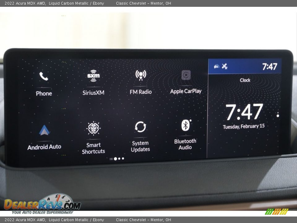 Controls of 2022 Acura MDX AWD Photo #13
