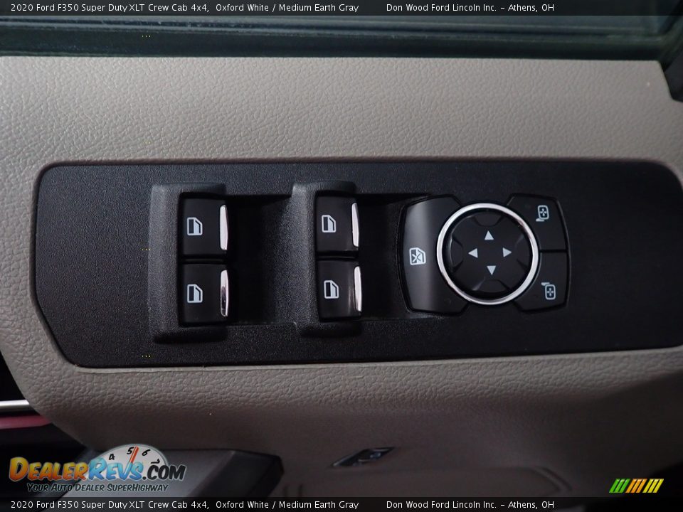 2020 Ford F350 Super Duty XLT Crew Cab 4x4 Oxford White / Medium Earth Gray Photo #18