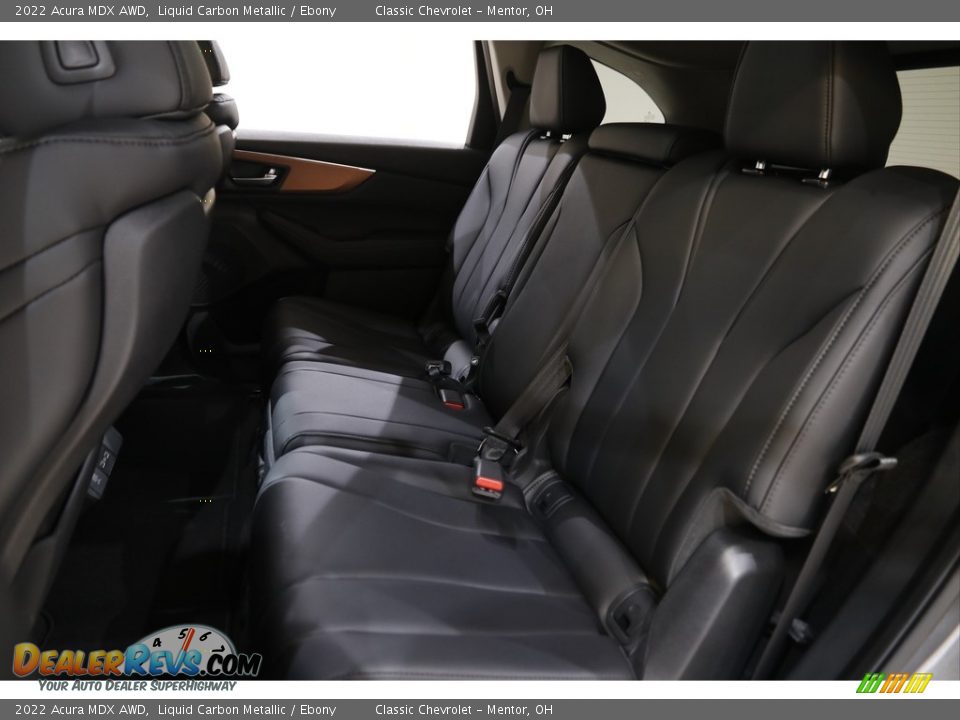 Rear Seat of 2022 Acura MDX AWD Photo #20