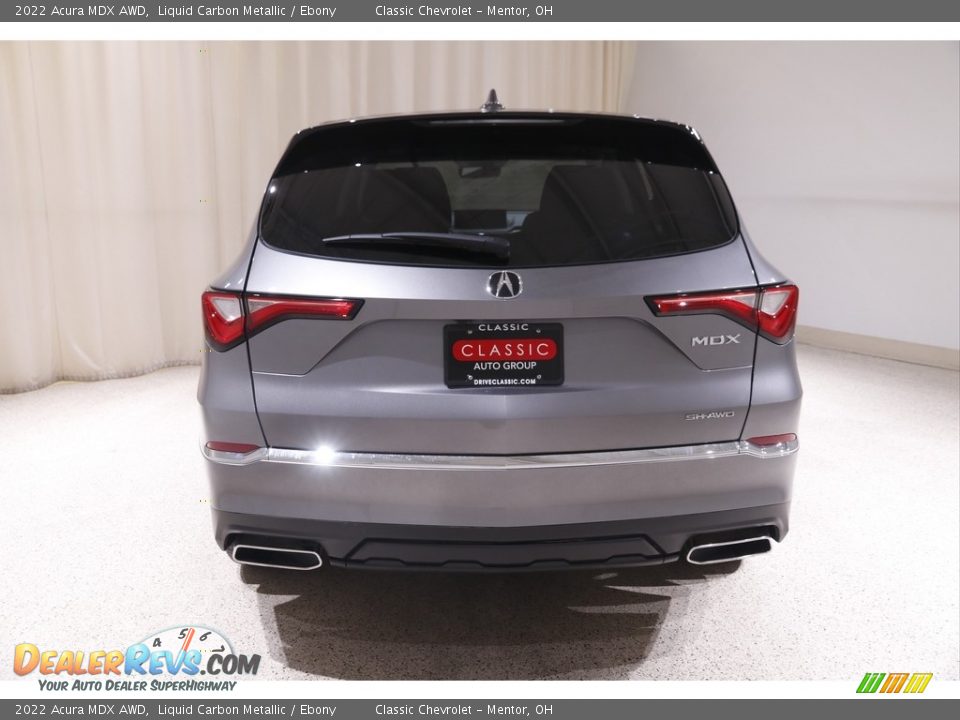 2022 Acura MDX AWD Liquid Carbon Metallic / Ebony Photo #22