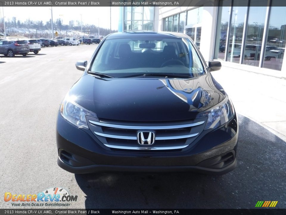 2013 Honda CR-V LX AWD Crystal Black Pearl / Black Photo #4