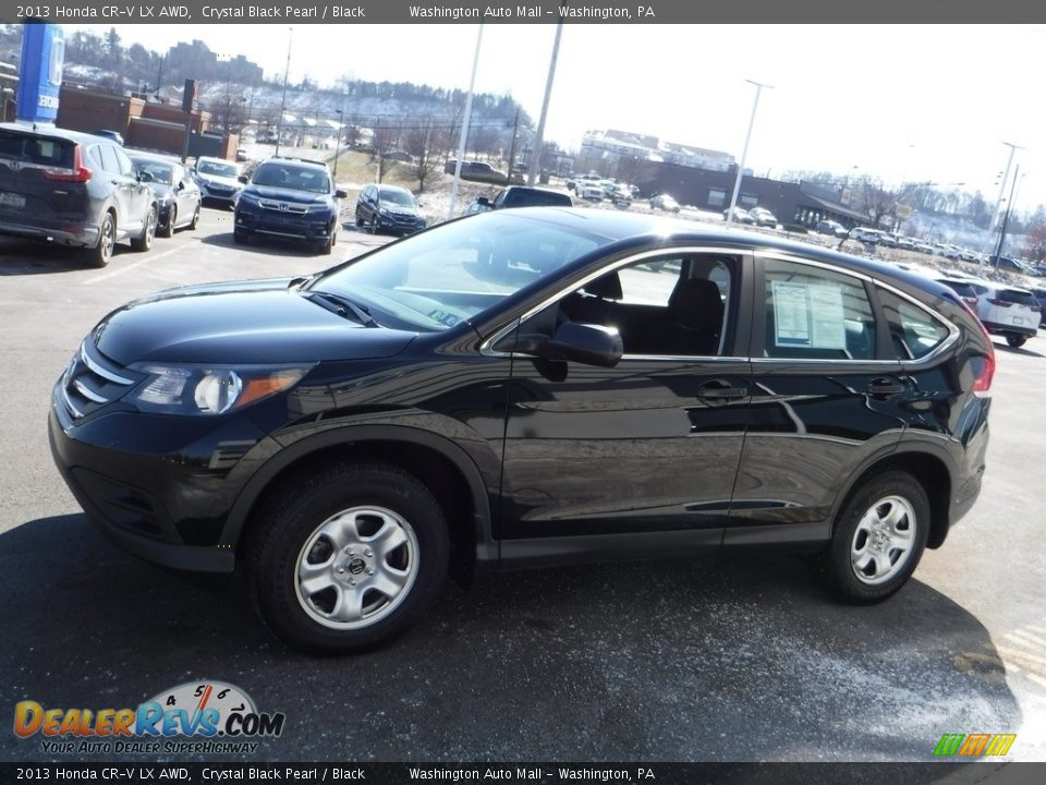 2013 Honda CR-V LX AWD Crystal Black Pearl / Black Photo #6