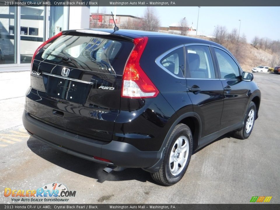 2013 Honda CR-V LX AWD Crystal Black Pearl / Black Photo #8