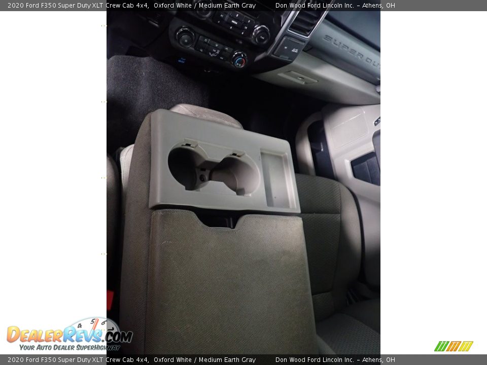 2020 Ford F350 Super Duty XLT Crew Cab 4x4 Oxford White / Medium Earth Gray Photo #30