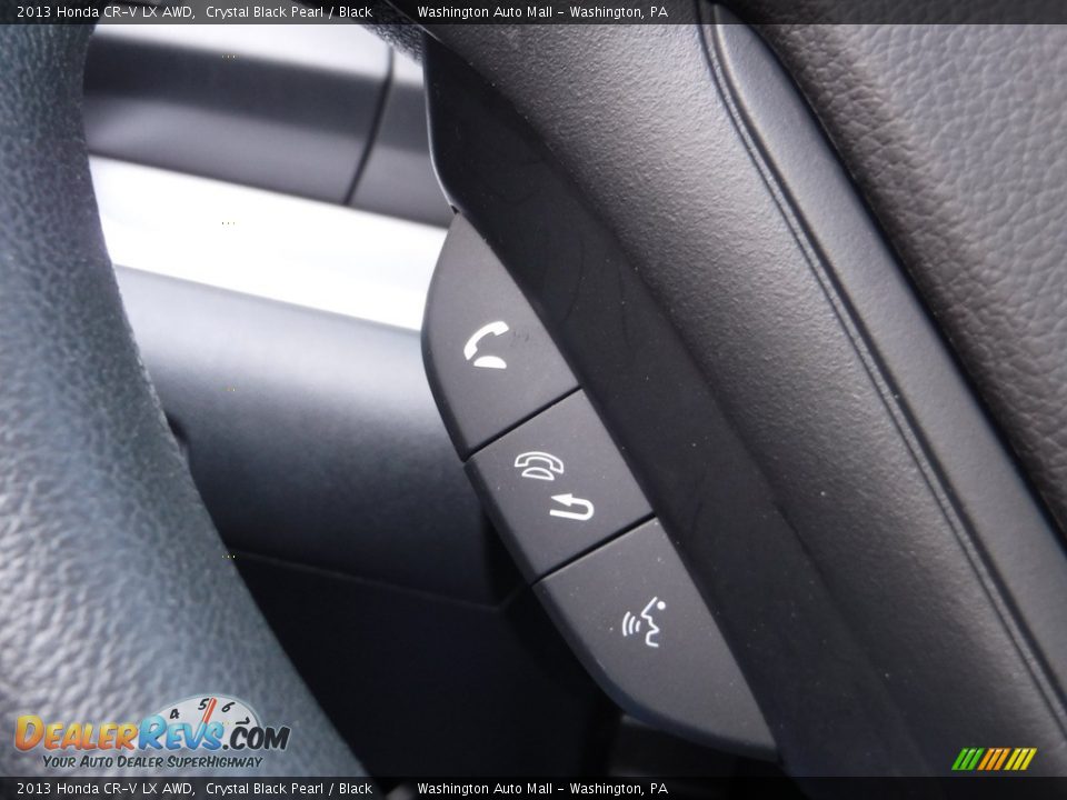 2013 Honda CR-V LX AWD Crystal Black Pearl / Black Photo #18