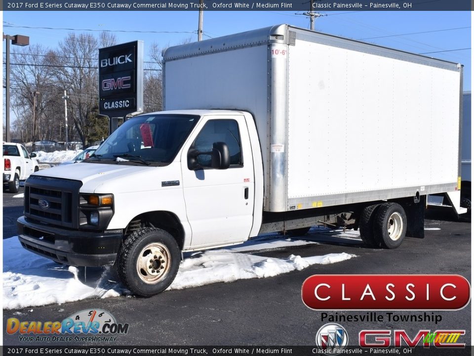 2017 Ford E Series Cutaway E350 Cutaway Commercial Moving Truck Oxford White / Medium Flint Photo #1