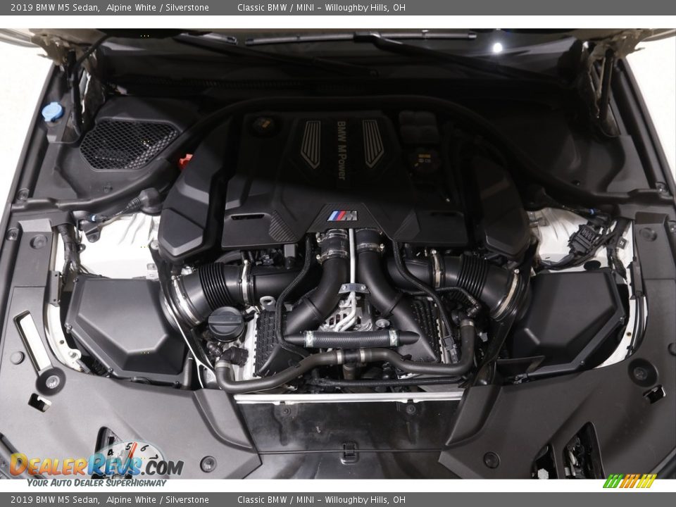 2019 BMW M5 Sedan 4.4 Liter M TwinPower Turbocharged DOHC 32-Valve VVT V8 Engine Photo #24