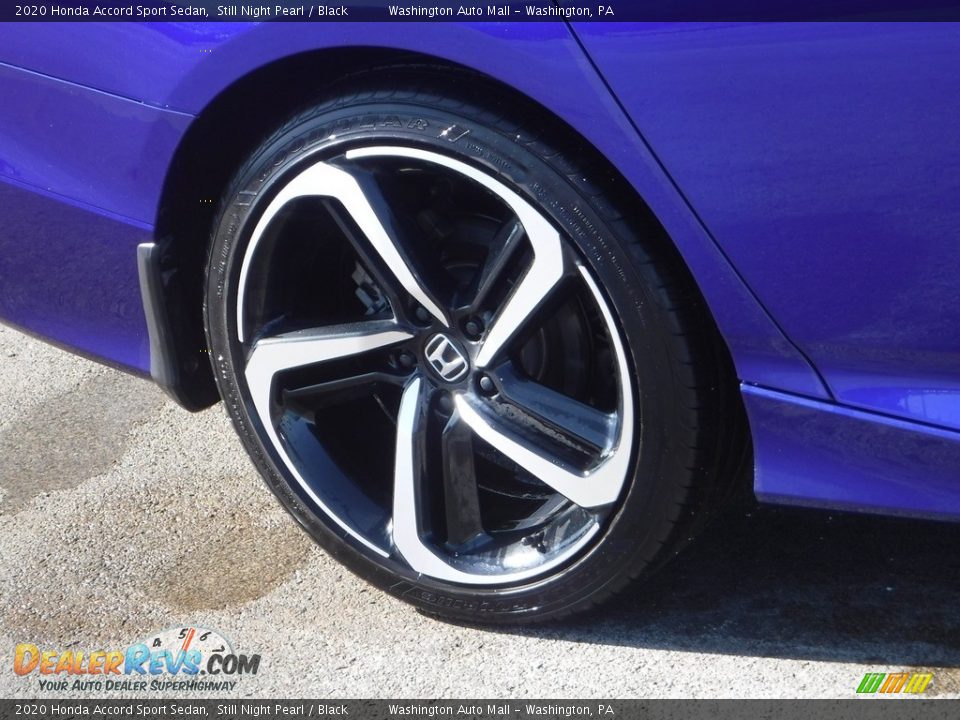 2020 Honda Accord Sport Sedan Still Night Pearl / Black Photo #3