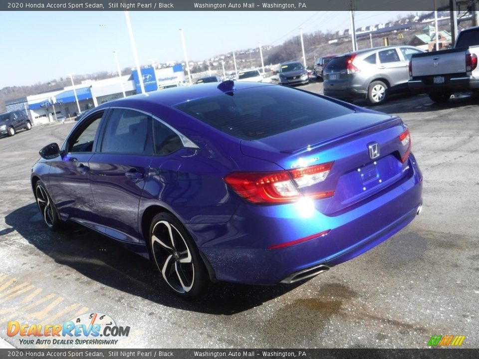 2020 Honda Accord Sport Sedan Still Night Pearl / Black Photo #7