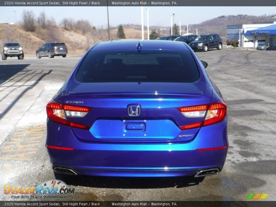 2020 Honda Accord Sport Sedan Still Night Pearl / Black Photo #8