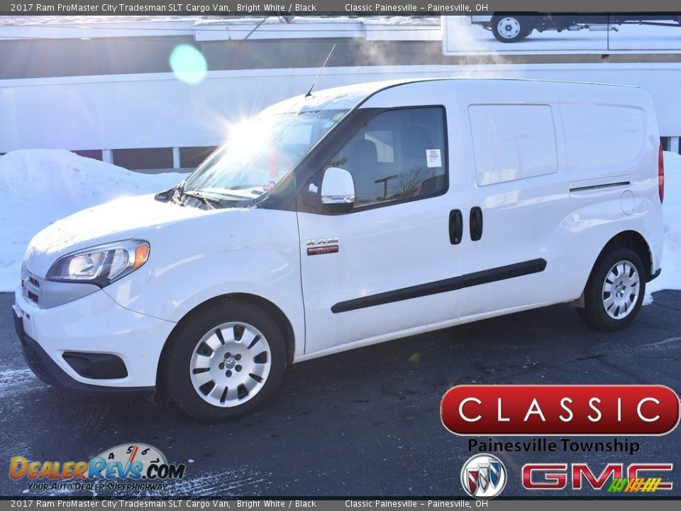 2017 Ram ProMaster City Tradesman SLT Cargo Van Bright White / Black Photo #1