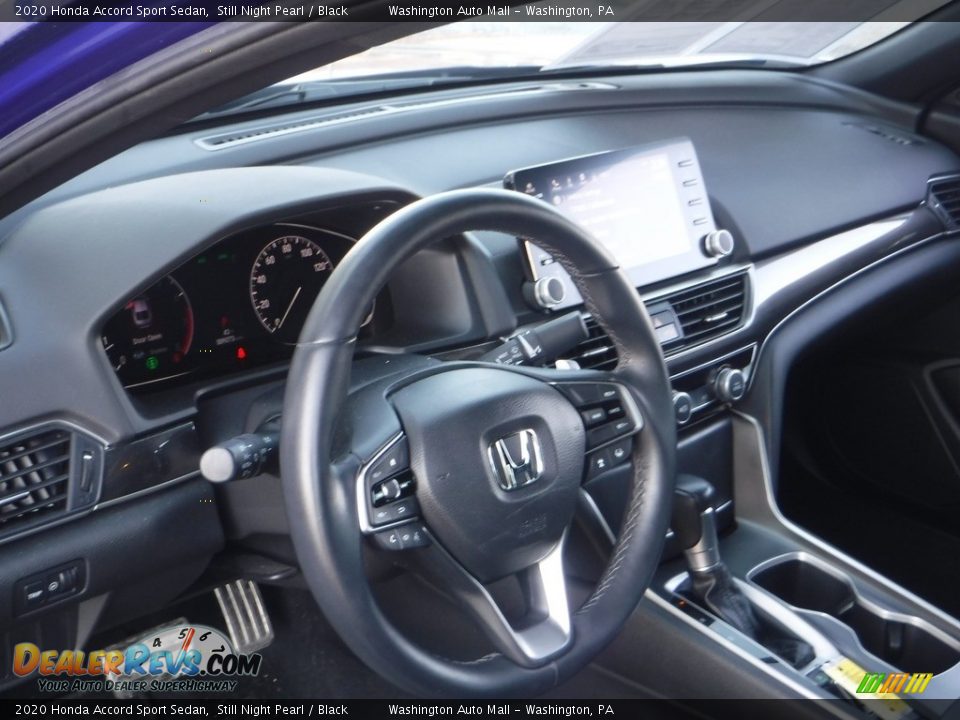 2020 Honda Accord Sport Sedan Still Night Pearl / Black Photo #11
