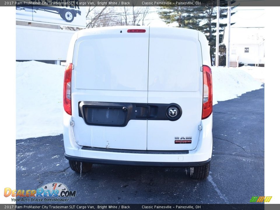 2017 Ram ProMaster City Tradesman SLT Cargo Van Bright White / Black Photo #3