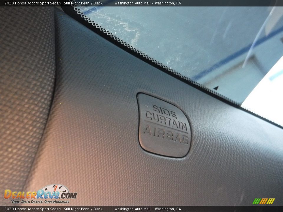 2020 Honda Accord Sport Sedan Still Night Pearl / Black Photo #21