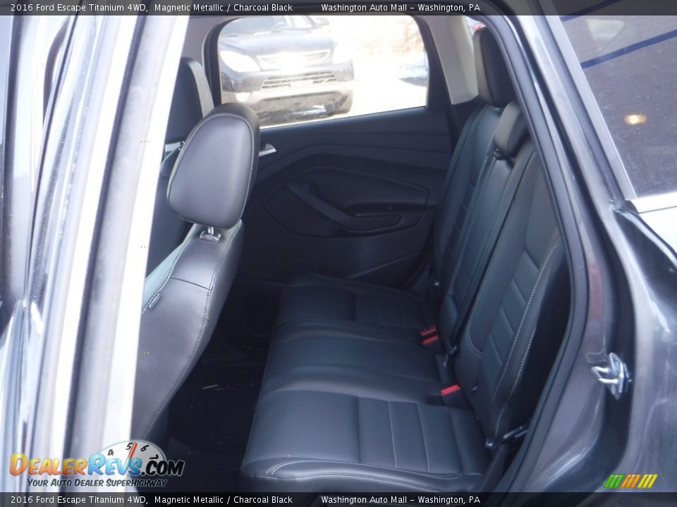 2016 Ford Escape Titanium 4WD Magnetic Metallic / Charcoal Black Photo #26