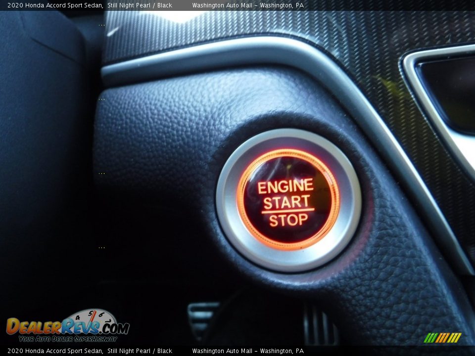 2020 Honda Accord Sport Sedan Still Night Pearl / Black Photo #25