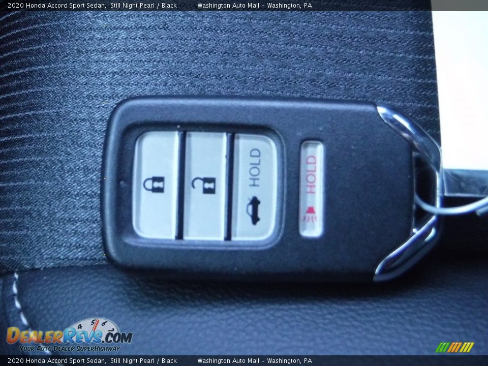 2020 Honda Accord Sport Sedan Still Night Pearl / Black Photo #27