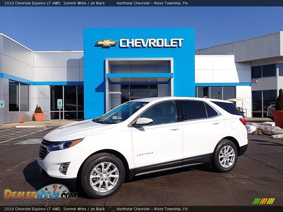 2019 Chevrolet Equinox LT AWD Summit White / Jet Black Photo #1